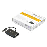 EAN 0065030866330 - StarTech.com HB30C4AB hub de interfaz USB 3.2 Gen 1 (3.1 Gen 1) Type-C 5000 Mbit/s Negro imagen 5