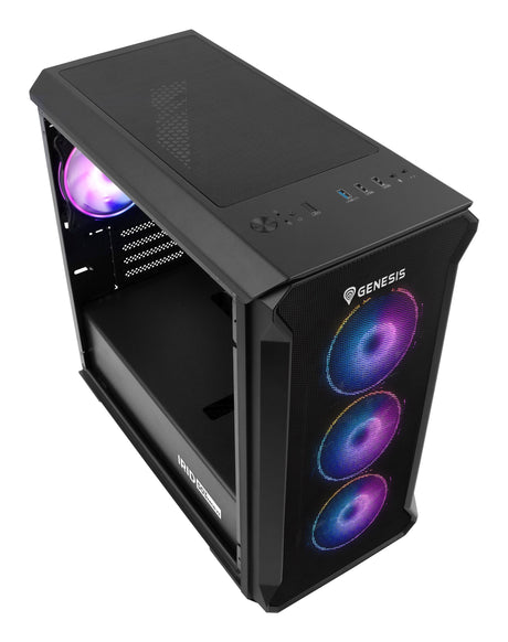EAN 5901969425307 - GENESIS Irid 503 ARGB Micro Torre Negro, Transparente imagen 11