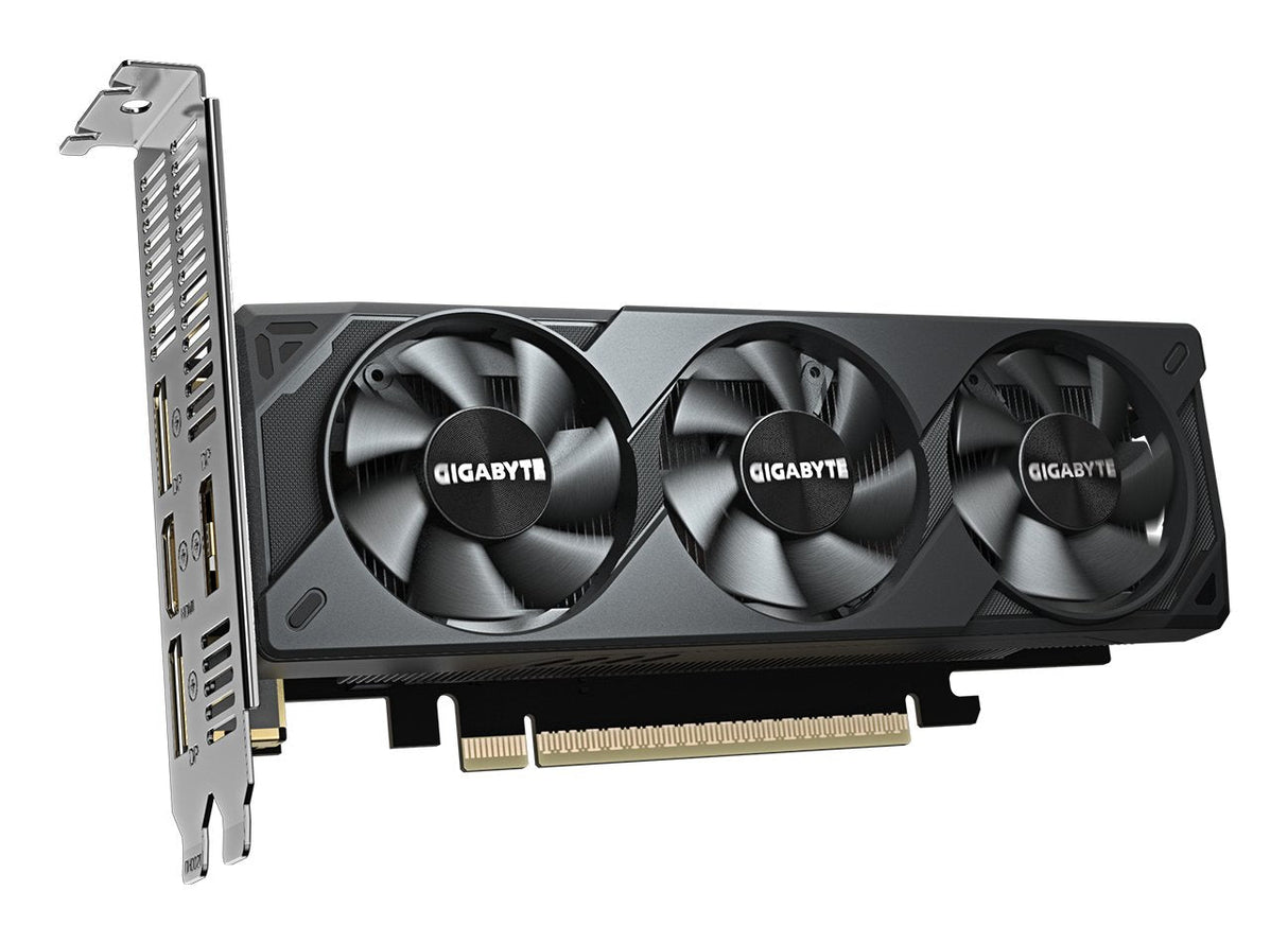 Tarjeta Gráfica Gigabyte Geforce Rtx 5060 Oc Low Profile 8g  - 8gb Gddr7, 128bit, Pci-E 5.0, 2512 Mhz Frecuencia Del Núcleo, 3 X Displayport, 1 X Hdmi, Gv-N5060oc-8gl