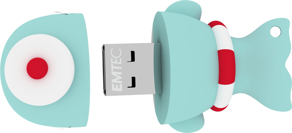 Usb Flashdrive 16gb Emtec Blister Animalitos (Sailor-Whale)