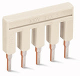 Wago 2002-405 Brcker,5-Fach,Isoliert,Lichtgrau