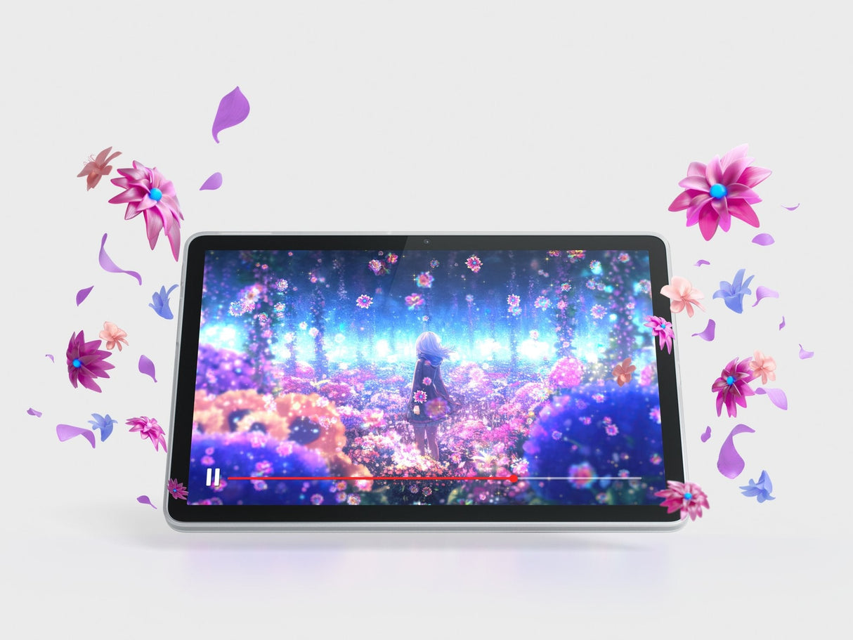 Lenovo Tab Tb311fu 4+128gb Wifi 10.1" Luna Grey + Clear Case Eu