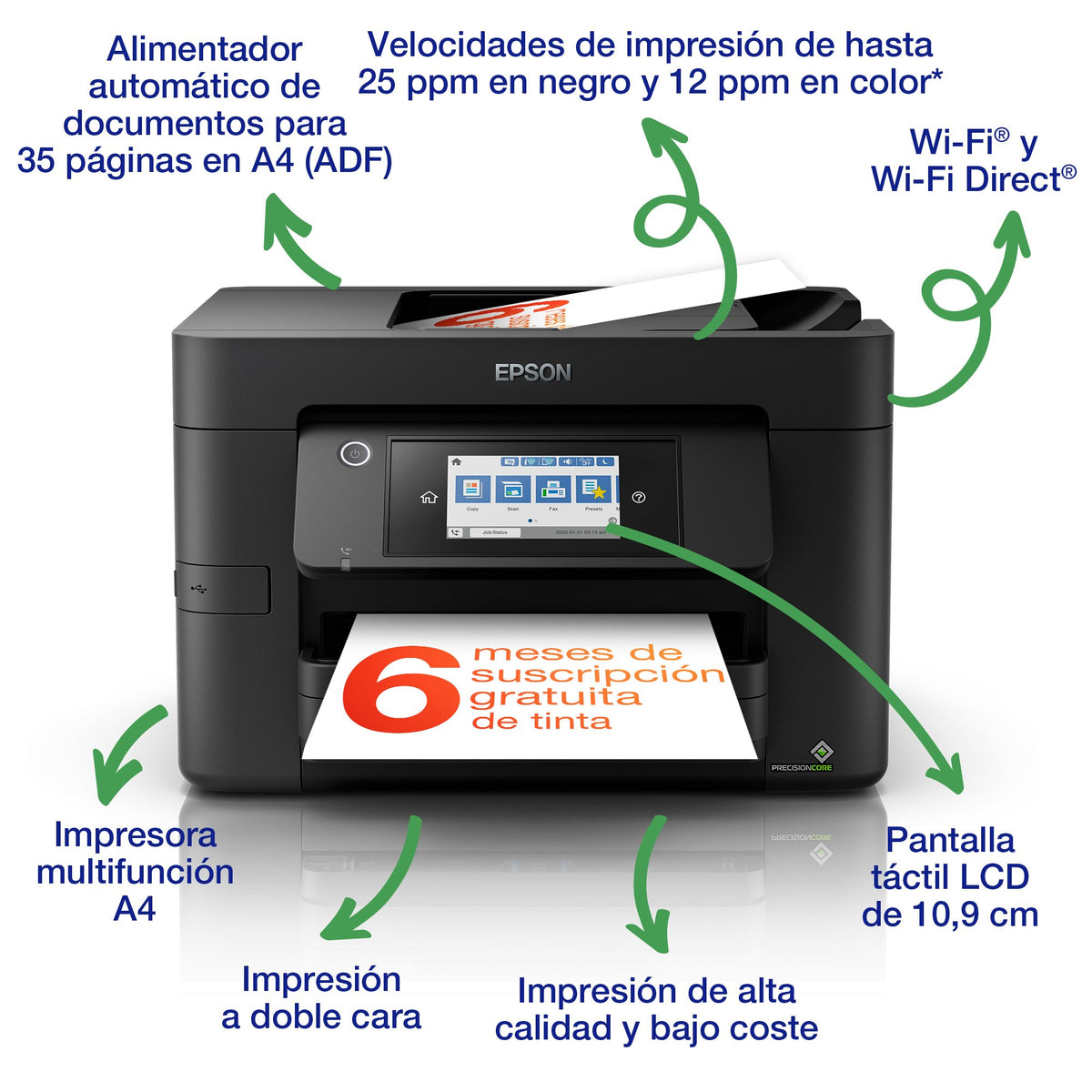 EAN 8715946679747 - Epson WorkForce Pro WF-4820DWF imagen 5