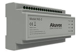 EAN 6933964802318 - Akuvox NS-2 switch Fast Ethernet (10/100) DIN rail Gris imagen 2