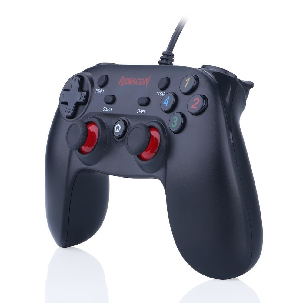 Redragon G807 Gaming Controller Gamepad Android,Pc,Playstation,Playstation 2,Playstation 3 Usb Black