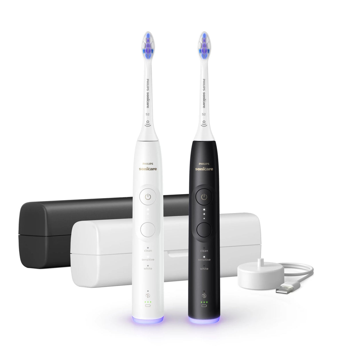 EAN 8720689021609 - Philips Sonicare 6500 series HX7419/01 cepillo eléctrico para dientes Adulto Cepillo dental sónico Negro, imagen 1