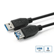EAN 5711045282775 - Microconnect USB3.0AAF2B cable USB USB 3.2 Gen 1 (3.1 Gen 1) 2 m USB A Negro imagen 1