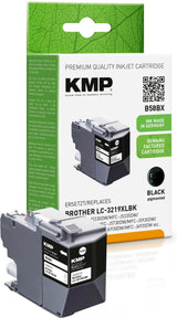 Cartucho De Tinta Kmp B58bx Negro Comp. Con Brother Lc-3219xlbk