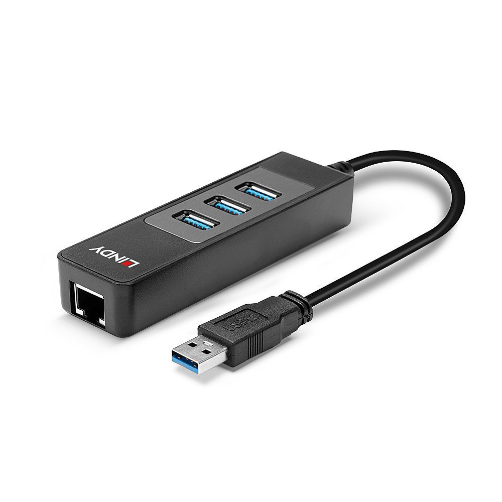 EAN 4002888431767 - Lindy 43176 hub de interfaz USB 3.2 Gen 1 (3.1 Gen 1) Type-A 5000 Mbit/s Negro imagen 5