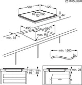 EAN 7333394122908 - Electrolux EIV634 Negro Integrado 60 cm Con placa de inducción 4 zona(s) imagen 13