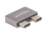 Delock 60055 Adaptador Usb 40 Gbps Usb Type-C 2 X Macho A 2 X Hembra Protector De Puerto De Metal