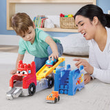 Camion De Carreras Y Construccion Mega Bloks 19pzs