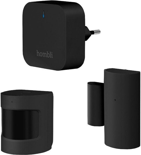 EAN 8719323919136 - Hombli HBSP-0100 detector de movimiento Sensor infrarrojo pasivo (PIR) Inalámbrico Negro imagen 1
