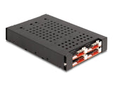 Delock 47072 Rack Móvil De 3.5" Para 4 X Ssd M.2 Nvme Con Conector Slim Sas Sff-8654 Delgado