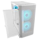Cougar Caja Midi-Tower Airface Flo, Argb, Blanco