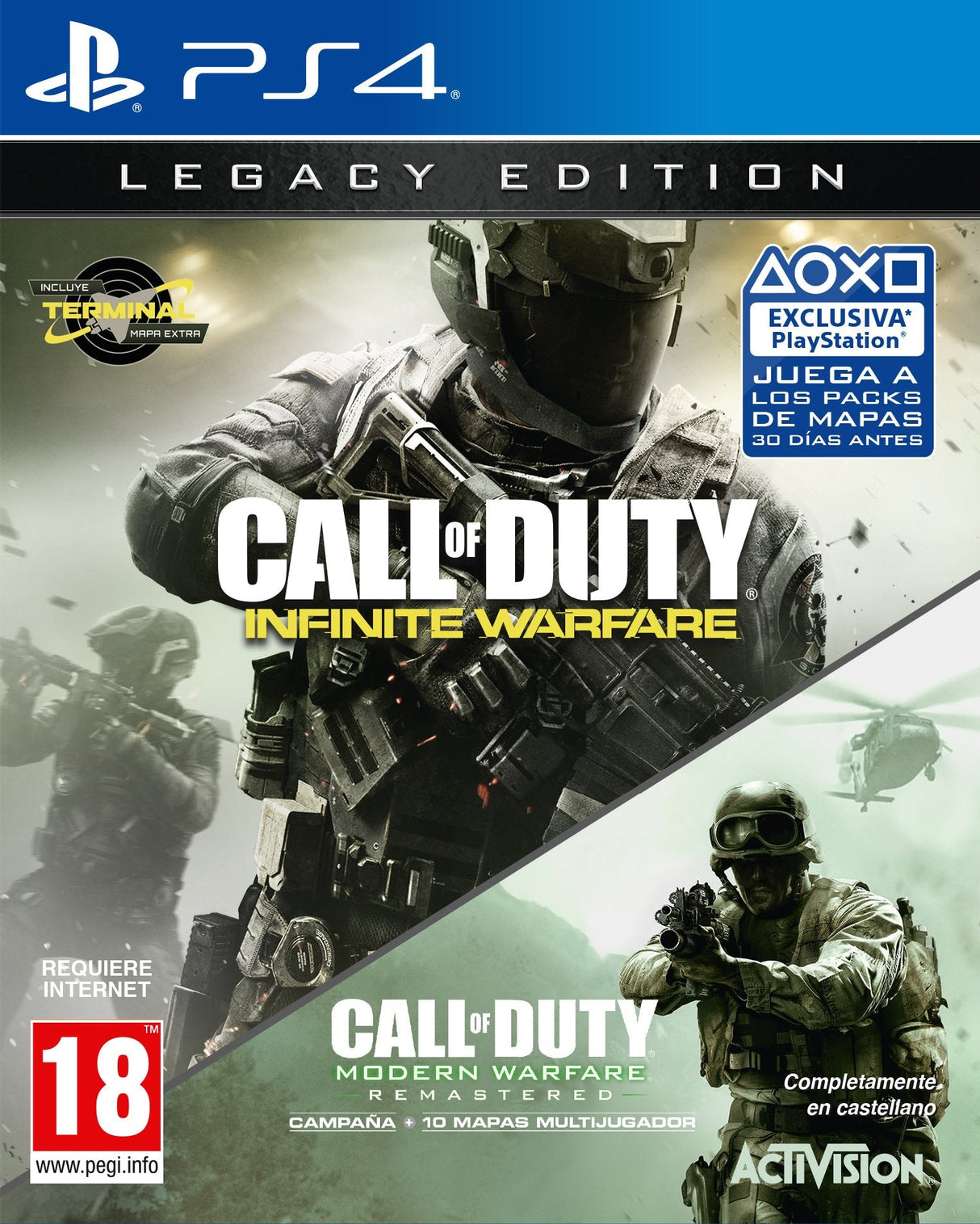 Juego Call Of Duty Infinite Warfare Legacy Edition Playstation 4