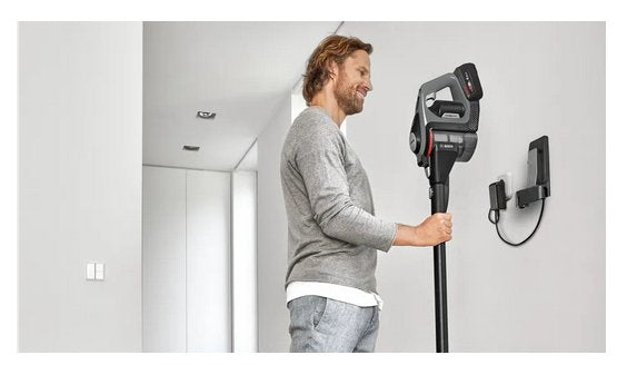 Aspirador Inalámbrico  Serie De Hogar De Bosch  8 Unlimited Gen2 Bss825mult, Aspirador Escoba Gris, Power For All Alliance