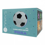 Lámpara Nocturna Led Rgb Recargable Modelo Balón Fútbol