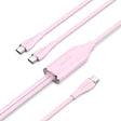 EAN 6922794774247 - Vention CTMPG cable USB USB 2.0 0,5 m USB C 2 x USB C 0,48 Gbit/s Rosa imagen 1