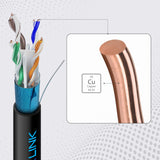 EAN 5907207222516 - Extralink CAT6 FTP (F/UTP) V2 Zewnętrzny | Kabel sieciowy skrętka | 25M (EX.22516) cable de red F/UTP (FT imagen 8