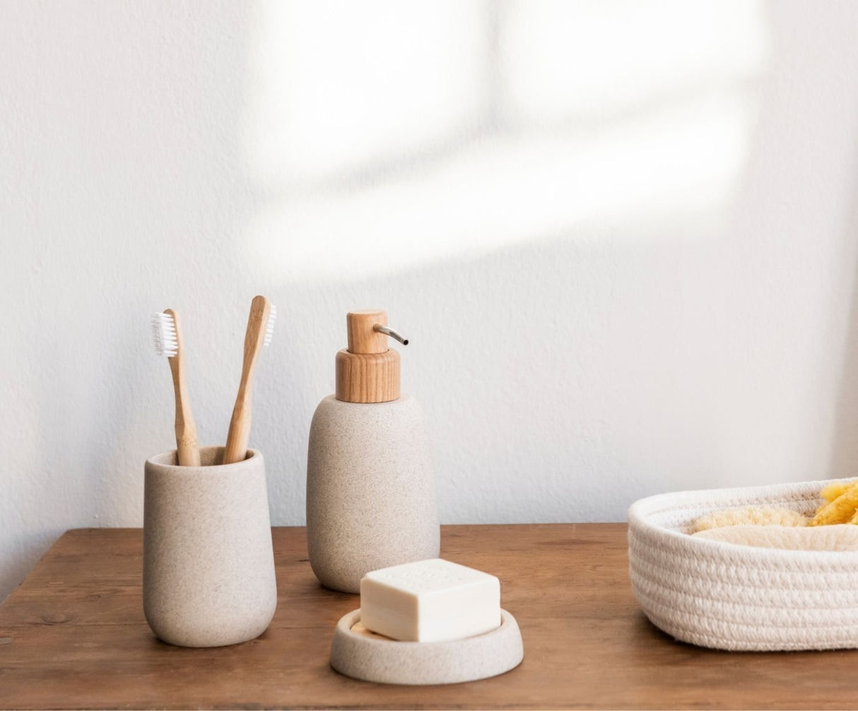 Dispensador Madera Fresno Ø8x17cm Andrea House