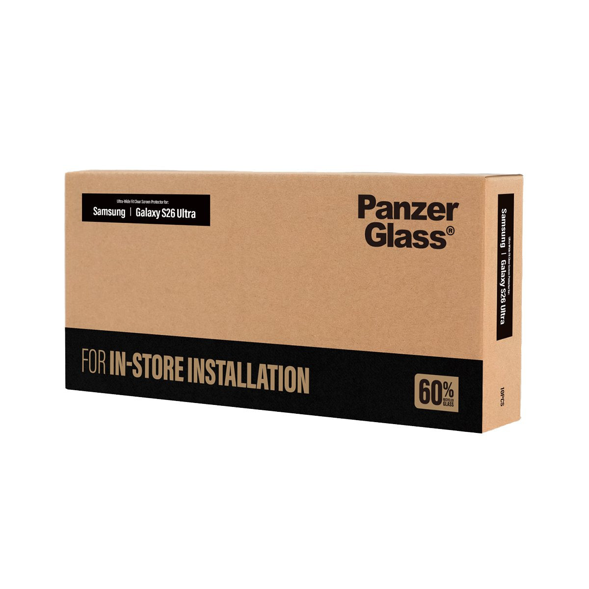 Panzerglass ® Protector De Pantalla Samsung Galaxy S26 Ultra Ultra-Wide Fit For Fastfit Installationsmaschine, Samsung, Samsung - Galaxy S26 Ultra, Seco Aplicación, Resistente A Arañazos, Resistente A Golpes,