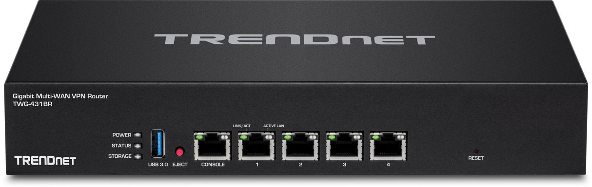 EAN 0710931301410 - Trendnet TWG-431BR router Negro imagen 2