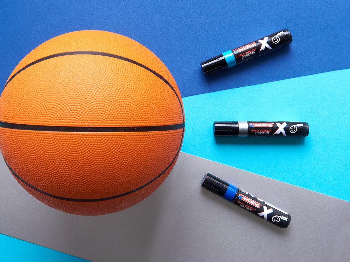 Edding X 6900 Oceano Pack De 3 Rotuladores Multisuperficie Permanentes De Tinta Opaca - Punta Biselada Con Trazo 2-10mm