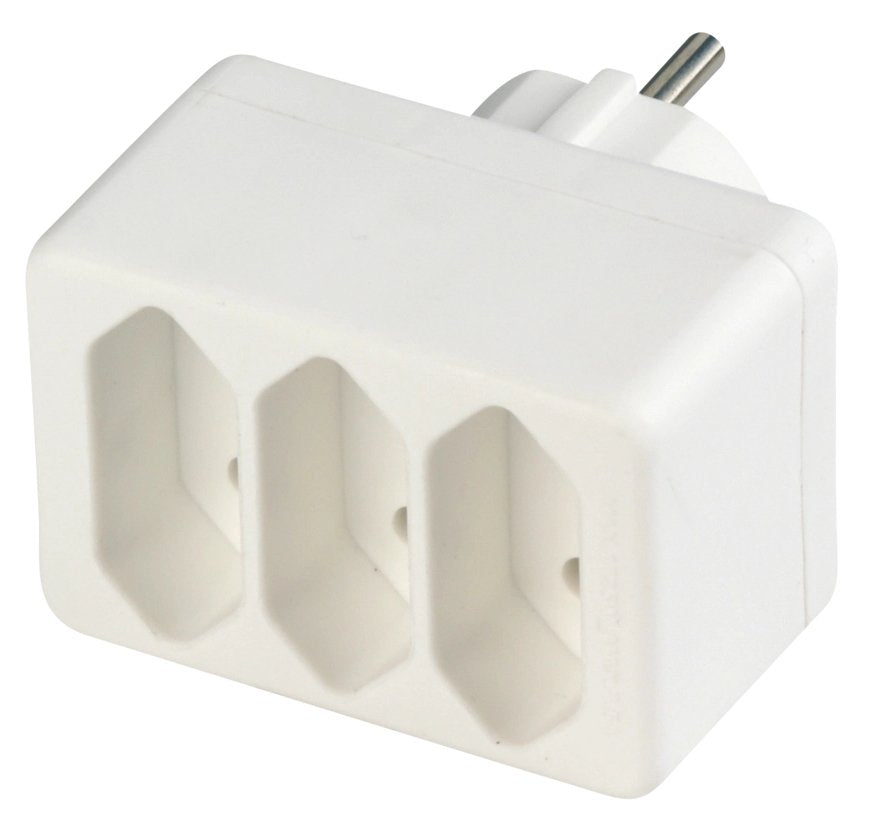 Rev Euro-Dreifold Plug White