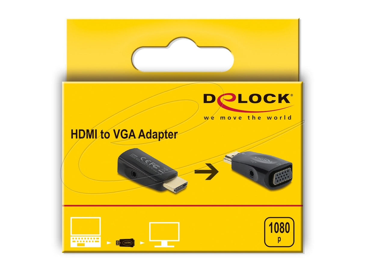 Delock Hdmi Zu Vga Adapter Mit Audio