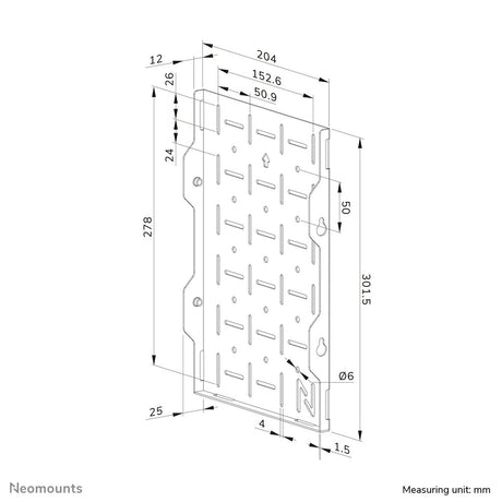 EAN 8717371447298 - Neomounts AWL05-750BL accesorio para soporte de televisor imagen 8