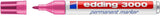 EAN 4004764008049 - Edding 3000 marcador permanente Punta redonda Rosa 10 pieza(s) imagen 1