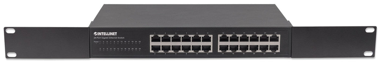 EAN 0766623561273 - Intellinet 561273 switch Gigabit Ethernet (10/100/1000) Negro imagen 2