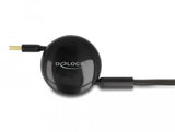 Delock 85359 Usb 3 In 1 Retractable Charging Cable For Micro Usb / 2 X Usb Type-C With Fast Charging Black