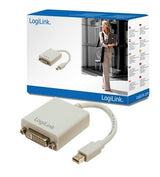 Logilink Adaptador Mini Displayport A Dvi Blanco  Cv0037