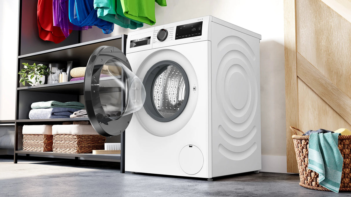 Bosch Home Wgg234070 Serie 6, Lavadora Blanco/Negro, 60 Cm Wgg234070