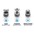EAN 0085896680017 - Kensington K68001WW accesorio para candado de cable imagen 1