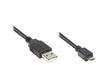 EAN 4014619675128 - Alcasa 2510-MB02 cable USB USB 2.0 1,8 m USB A Micro-USB B Negro imagen 1