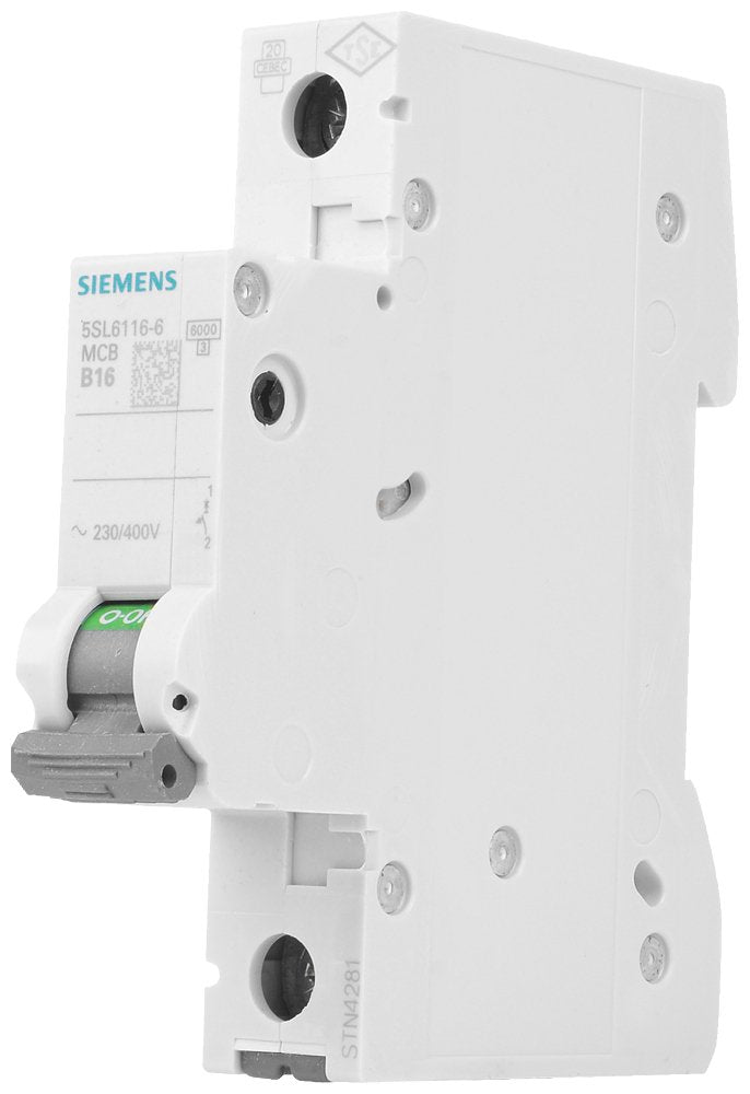 Siemens Automat B 16a 5sl61166 ** 230 400v 6ka 1p