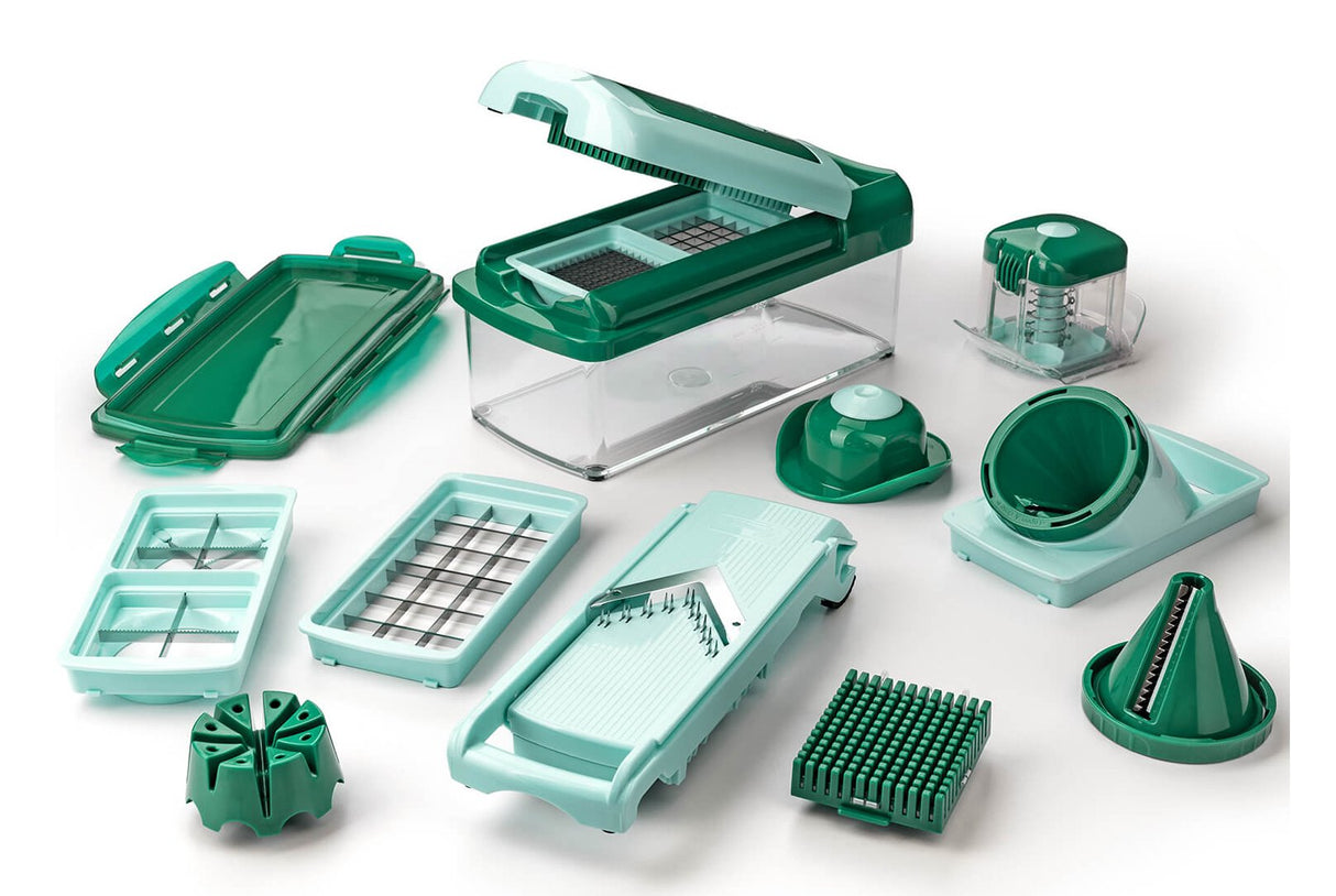 EAN 4023012338110 - Genius A33811 picadora manual de alimentos Verde, Transparente imagen 1