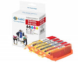 G&G Cartuchon 5er Set Canon Pgi-550 Cli-551 Bk C M Y+Fotobk