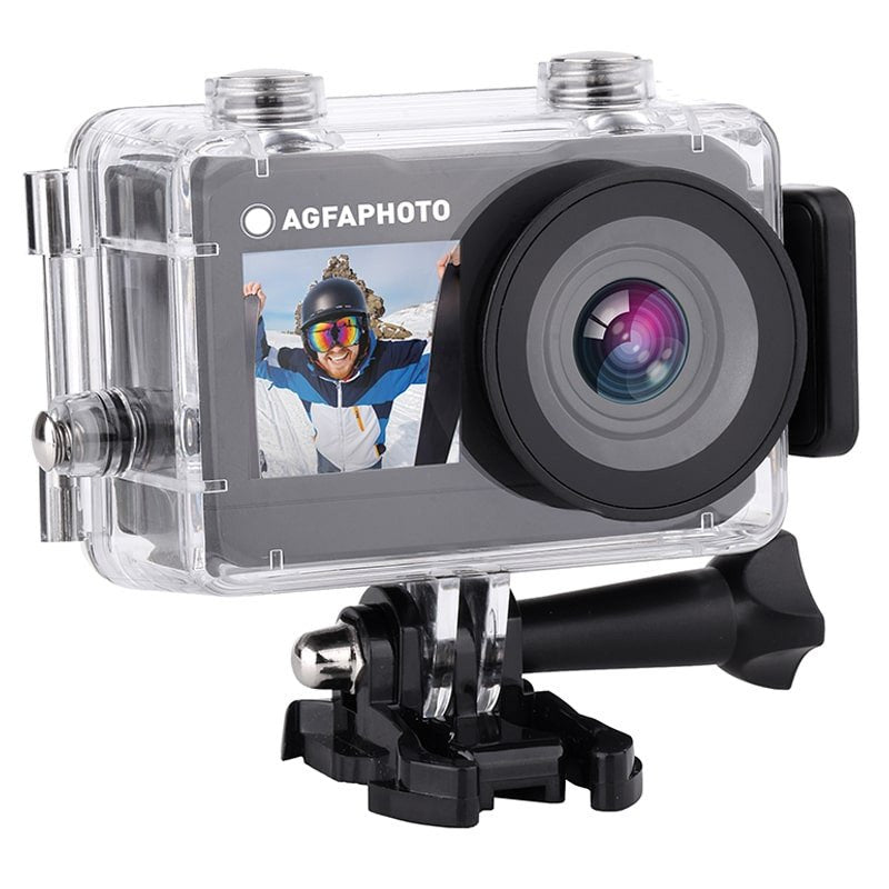 Cámara Digital Deportiva Agfaphoto Ac7000 4k/ 16mp/ Ángulo De Visión 170º/ Gris