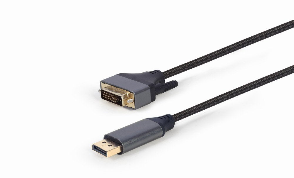 EAN 8716309119016 - Gembird CC-DPM-DVIM-4K-6 adaptador de cable de vídeo 1,8 m DisplayPort DVI Negro imagen 2