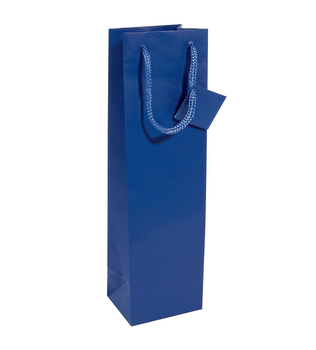 Sigel Geschenktüte Para Flaschen Azul, 10,0 X 35,0 Cm