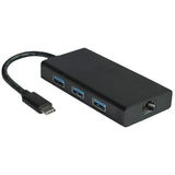 Value Usb 3.2 Gen 1 Typ C Zu Gigabit Ethernet Konverter + Hub