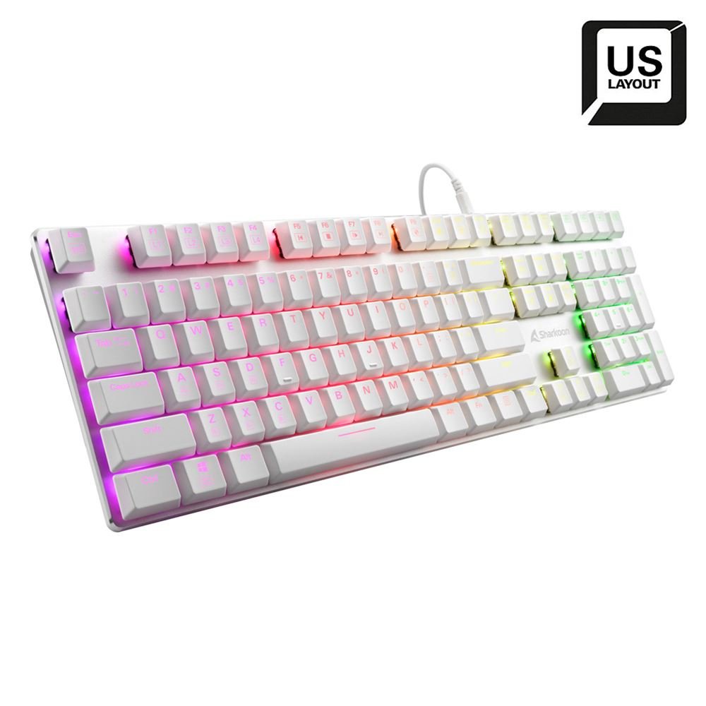 Teclado (Ingles) Sharkoon Purewriter Rgb Gaming  4044951034277