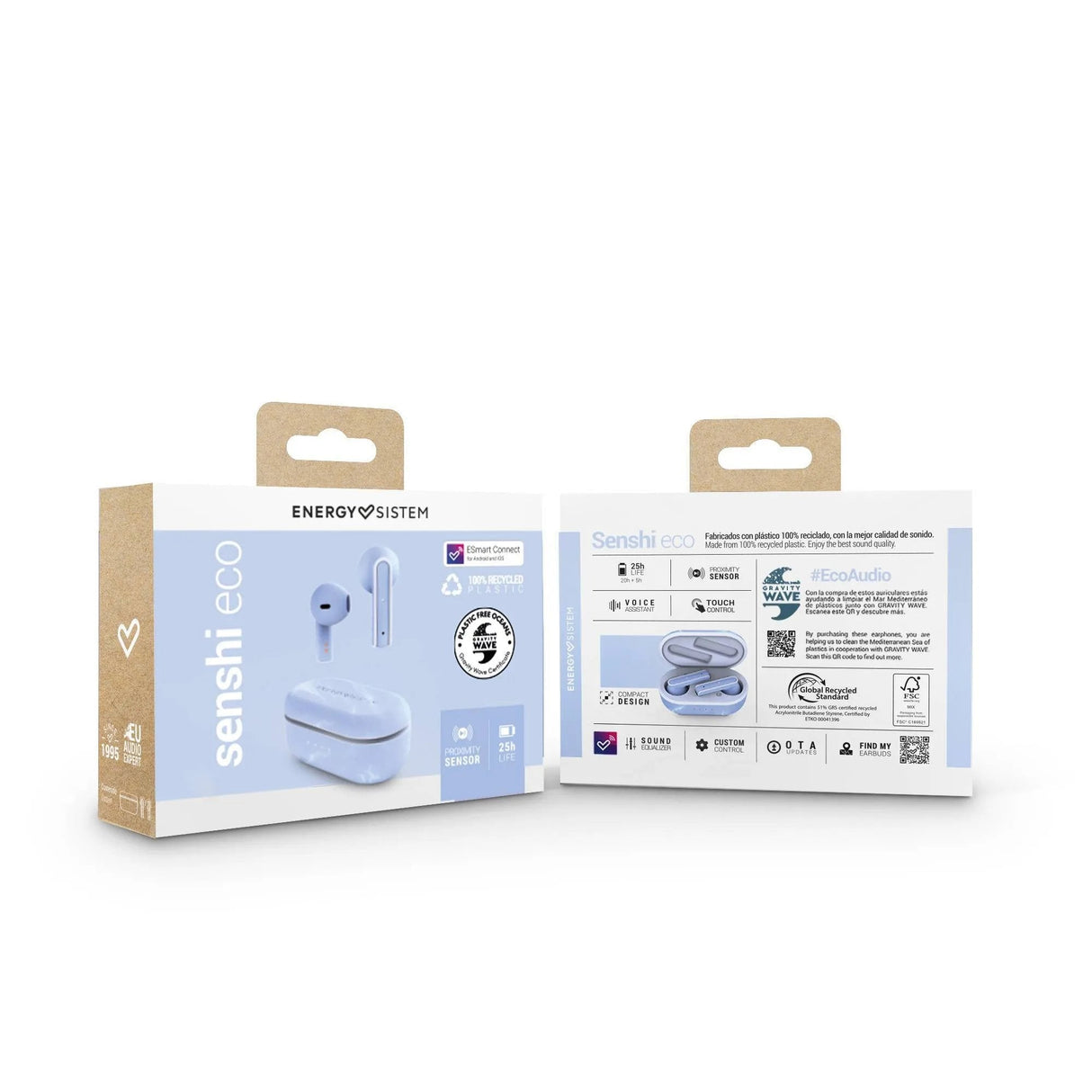 Energy Sistem Auriculares Senshi Eco Verde