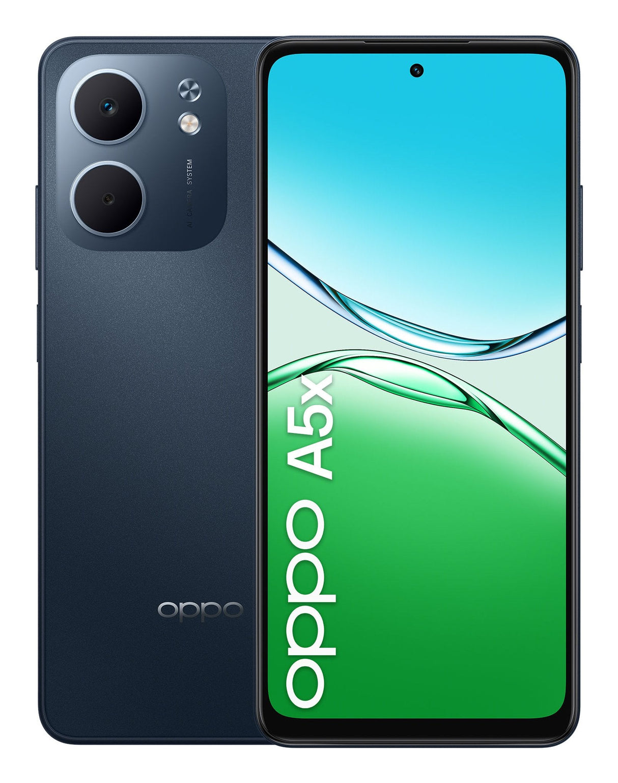 Smartphone Oppo A5x 4+128gb 6.67" 4g Black Blue Ds Tim