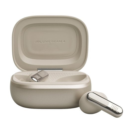 Jbl Live Beam 4, Kabellose Noise-Cancelling-Ohrhörer, Champagner