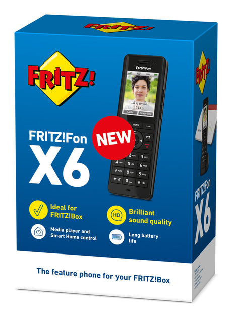EAN 4023125030093 - Fon X6 Teléfono DECT Identificador de llamadas imagen 5